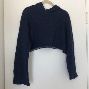 Cropped sweatshirt